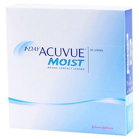 1-DAY ACUVUE MOIST 90 Pack
