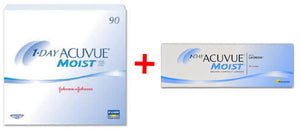 3 + 1 One Day Acuvue Moist Johnson and johnson