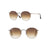 Round Metal Sunglasses, 50mm