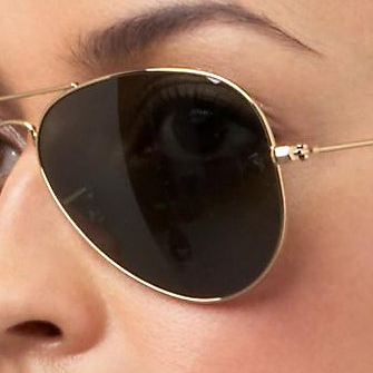 Aviator Large Metal Sunglasses