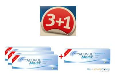 Operation 3 + 1 One Day Moist For Astigmatism Johnson and Johnson