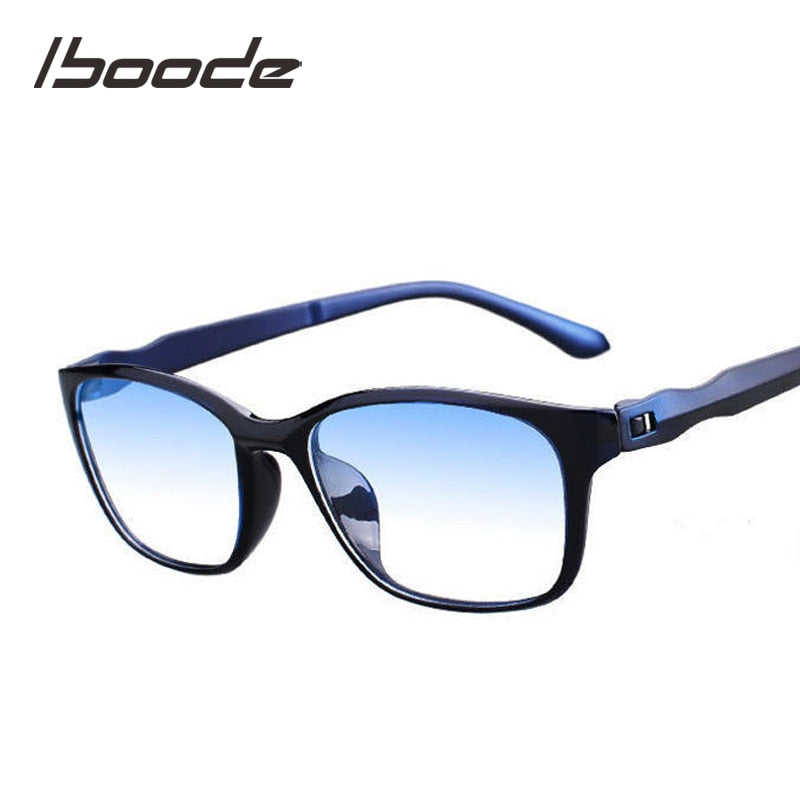 iboode Reading Glasses Men Anti Blue Rays Presbyopia Eyeglasses Antifatigue Computer Eyewear