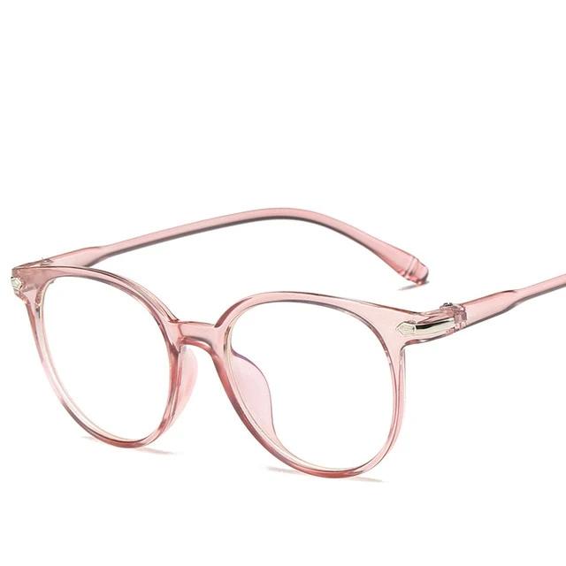 Round Clear Lens Glasses